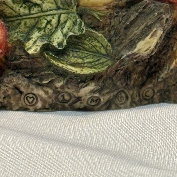 Harmony Garden Mushroom Royal Watch  1998 vintage figurine Lord Byron - Picture 4 of 14